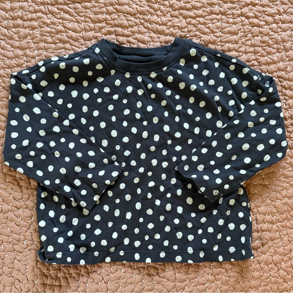 EUC Hanna Andersson Printed Jersey Top - Size 5 (110)